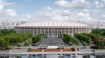 Центр художественной гимнастики на территории Олимпийского комплекса Лужники
